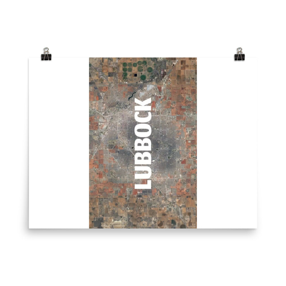 LUBBOCK ABOVE PRINT