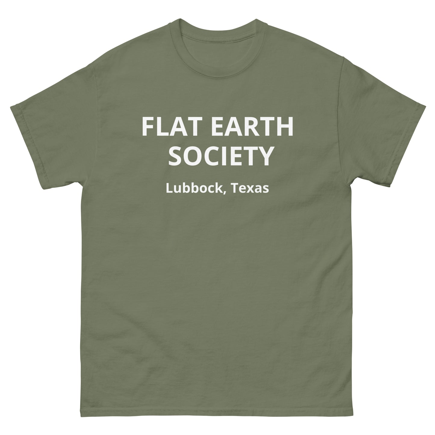 FLAT EARTH SOCIETY T